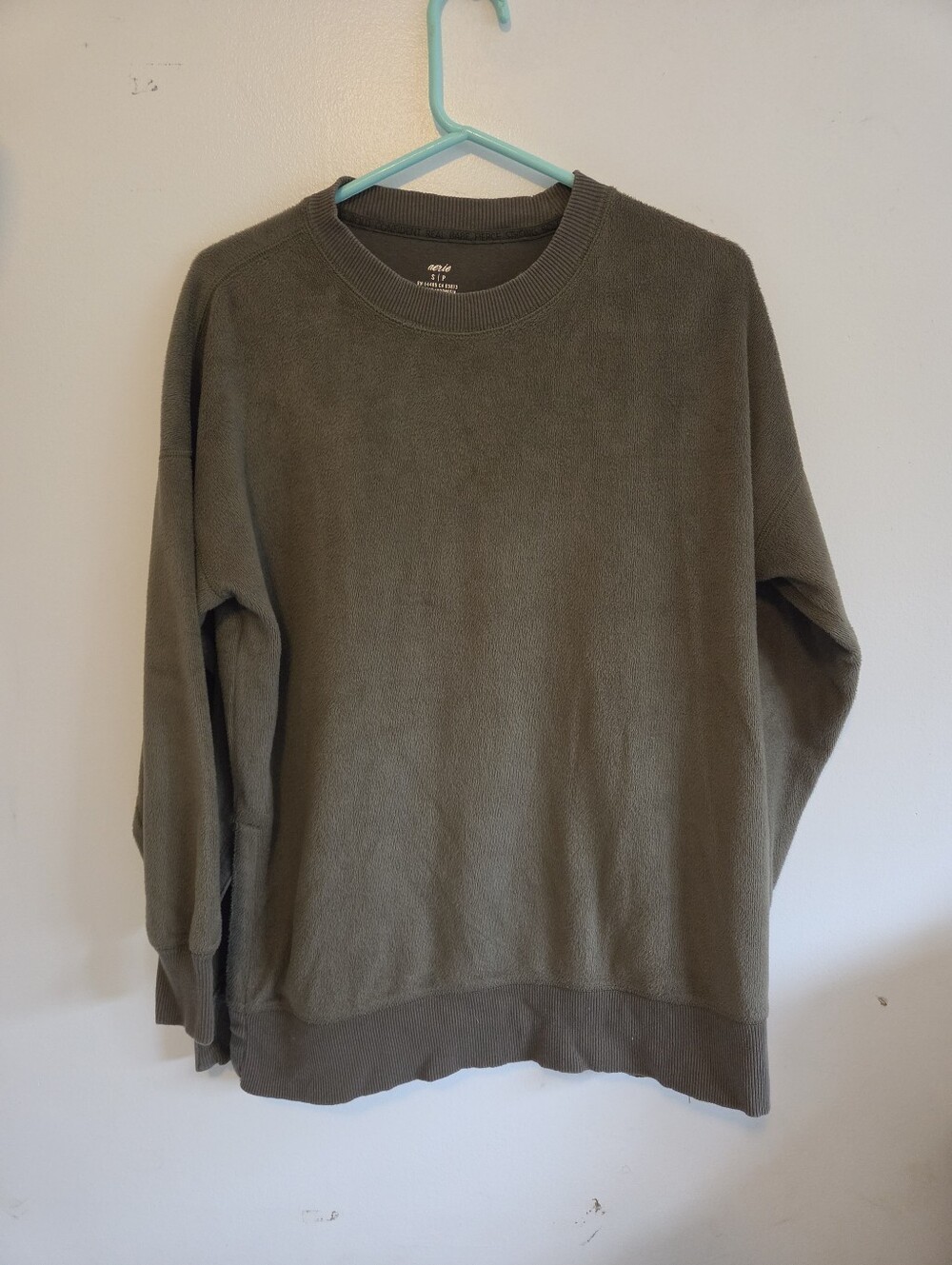 Aerie WomensOlive Green Crewneck Sweater